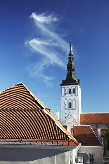 Images Dated 20th August 2009: Niguliste Church, Tallinn, Estonia, Baltic States, Europe