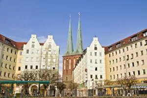 Images Dated 20th April 2010: The Nikolaiquarter and Church of St. Nicholas, Berlin, Germany, Europe