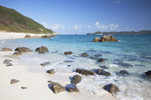 Kerama Islands Prints: Nishibama Beach, Aka Island, Kerama Islands, Okinawa, Japan, Asia