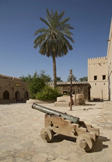 Nizwa Prints: The Nizwa fortress, Nizwa, Oman, Middle East