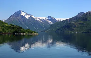 Vestland Prints: Nordfjord near Olden, Vestland, Norway, Scandinavia, Europe