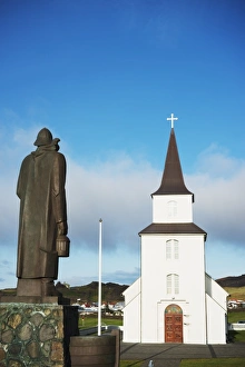 Vestmannaeyjar Prints: Nordic Church, Heimaey Island, Vestmannaeyjar