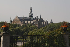 Nordiska museum from Skansen, Stockholm, Sweden, Scandinavia, Europe