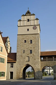 Dinkelsbuhl Prints: Nordlingertor (Nordlinger Gate)