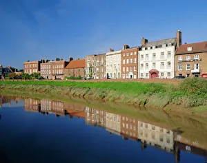 North Brink, one of Englands finest Georgian Streets, Wisbech, Cambridgeshire