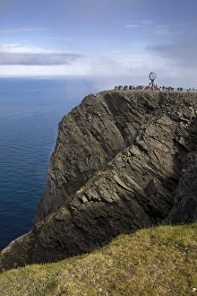 Images Dated 20th July 2008: North Cape, Honningsvag Port, Mageroya Island, Finnmark Region, Arctic Ocean
