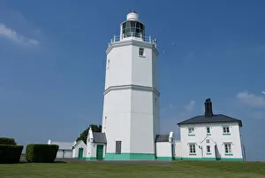 Light House Prints: North Foreland Lighthouse, Broadstairs, Kent, England, United Kingdom, Europe