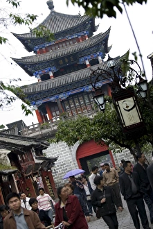 Town Gate Prints: The North Gate, Dali old town, Dali, Yunnan, China, Asia