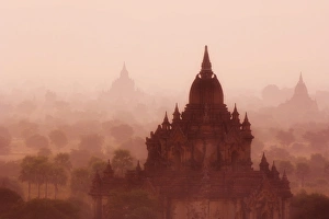 Bagan Prints: North Guni, Bagan (Pagan), Myanmar (Burma), Asia