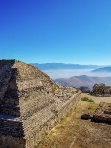 Hilltop Prints: North Platform, Monte Alban Archaeological Site, Oaxaca State, Mexico
