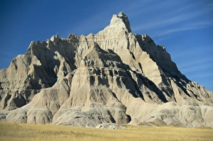 Arid Landscape Prints: Part of the North Unit of Badlands National Park