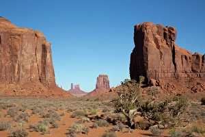 Plateau Prints: North Window, Elephant Butte on left