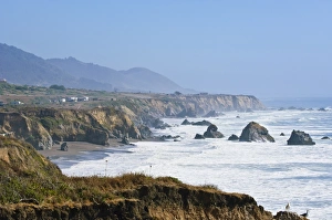 Images Dated 21st August 2008: The Northern California coastline, California, United States of America, North America