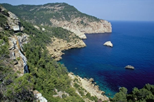 Ibiza Prints: The northern coast of the island near Na Xamena