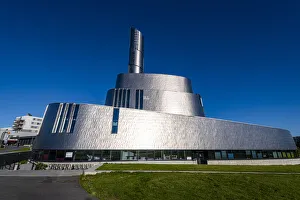 Finnmark Prints: Northern Lights Cathedral, Alta, Finnmark, Norway, Scandinavia, Europe