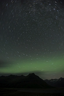 Jokulsarlon Prints: The Northern Lights, Jokulsarlon, South Iceland, Iceland, Polar Regions