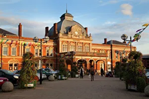 Norfolk Prints: Norwich Railway Station, Norwich, Norfolk, England, United Kingdom, Europe