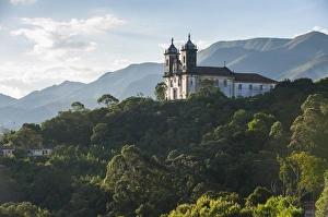 Minas Gerais Prints: Nossa Senhora do Carmo church, Ouro Preto