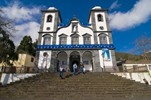 Funchal Prints: Nossa Senhora do Monte church, Monte, above Funchal, Madeira, Portugal, Europe