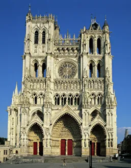 Notre Dame Cathedral, UNESCO World Heritage Site, Amiens, Picardy, France, Europe