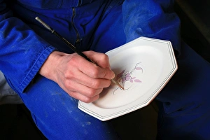 Images Dated 11th February 2006: Notre Dame du Bec Benedictine Abbey pottery workshop, Le Bec Hellouin, Eure