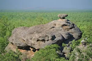 Kakadu Prints: Part of Nouriangie Rock, sacred Aboriginal shelter and rock art site in north east of national park