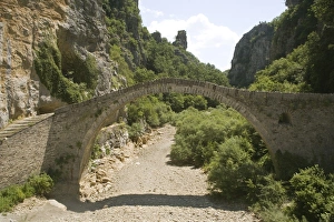 Epiros Prints: Noutsis bridge, Kokkori, Kipi, Zagoria mountains, Epiros, Greece, Europe