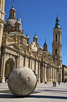 Aragon Prints: Nuestra Senora del Pilar Basilica