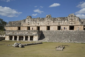 Nuns Quadrangle, Uxmal, Mayan archaeological site, UNESCO World Heritage Site, Yucatan