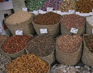 Aqaba Prints: Nuts and sweets for sale