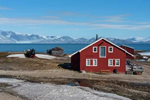 Ny-Alesund, Spitsbergen, Svalbard Islands, Arctic, Norway, Europe