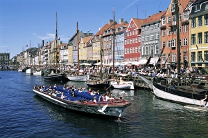 Nyhavn, Copenhagen, Denmark, Scandinavia, Europe