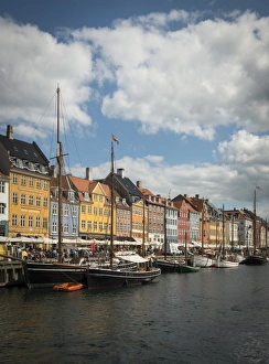 Warehouse Prints: Nyhavn Harbour, Copenhagen, Denmark, Scandinavia, Europe
