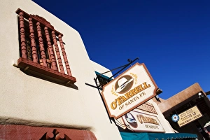 Hats Prints: O Farrell Hat Store, San Francisco Street, City of Santa Fe, New Mexico