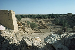Oases Prints: The Oasis, Al Diriya, near Riyadh, Saudi Arabia, Middle East