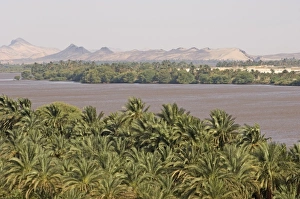 Sudan Prints: The oasis of Sesibi, founded in the XVIIIth dynasty, 3rd cataract of the River Nile