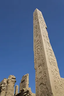Obelisk Prints: Obelisk of Hatshepsut, Karnak Temple Complex, UNESCO World Heritage Site, Luxor, Thebes