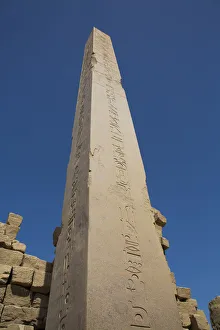 Obelisk Prints: Obelisk of Tuthmosis I, Karnak Temple Complex, UNESCO World Heritage Site, Luxor, Thebes