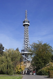 Observation Tower Prints: Observation Tower Rozhledna on Laurence Hill (Petrin)