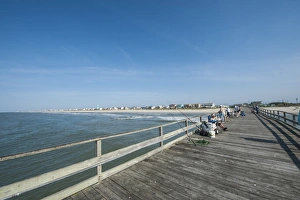 North Carolina Prints: Oceanana Fishing Pier, Atlantic Beach