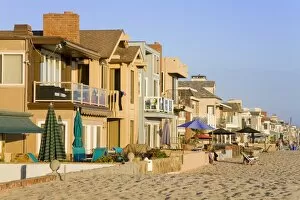 Images Dated 6th August 2011: Oceanfront homes in Newport Beach, Orange County, California, United States of America