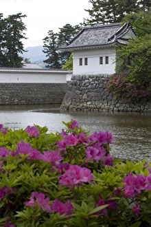 Images Dated 3rd May 2009: Odawara Castle, a Hojo clan stronghold until destroyed, rebuilt in the 1960s, Japan