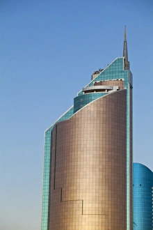 Astana Prints: Office building, Nurzhol bulvar, Astana, Kazakhstan, Central Asia, Asia