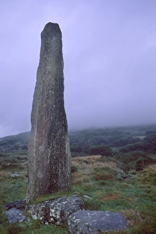 County Cork Prints: Ogham Stone of Ballycrovane, 17 ft (5