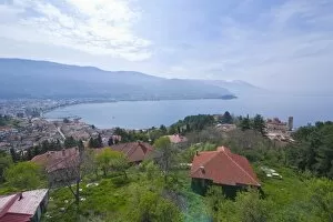 Images Dated 23rd April 2008: Ohrid and Lake Ohrid, UNESCO World Heritage Site, Macedonia, Europe