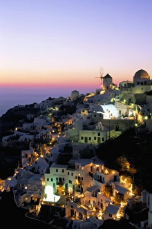 Oia (Ia), island of Santorini (Thira), Cyclades Islands, Aegean, Greek Islands