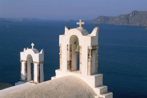 Oia (Ia), island of Santorini (Thira), Cyclades Islands, Aegean, Greek Islands