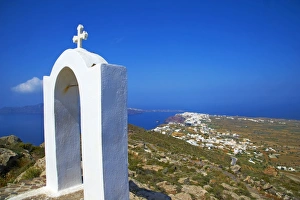Cylades Prints: Oia (Ia), Santorini, Cyclades, Greek Islands, Greece, Europe