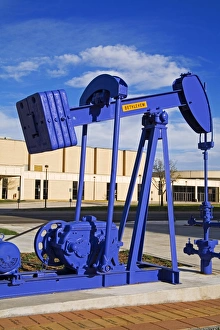 Amarillo Prints: Oil Well & Civic Center