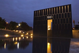 Images Dated 31st October 2007: Oklahoma City National Memorial and Museum, Oklahoma City, Oklahoma, United States of America